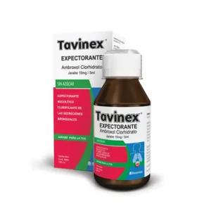TAVINEX EXPECTORANTE 5mg/5ml jbe.x 100 ml (Pack x 20)