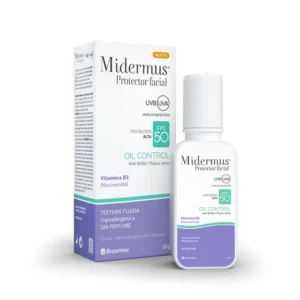 MIDERMUS FACIAL FPS 50 OIL CONTROL - estuche x 60 ml